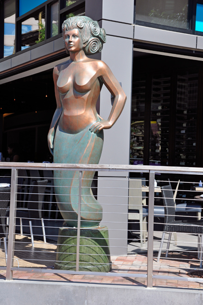 mermaid statue